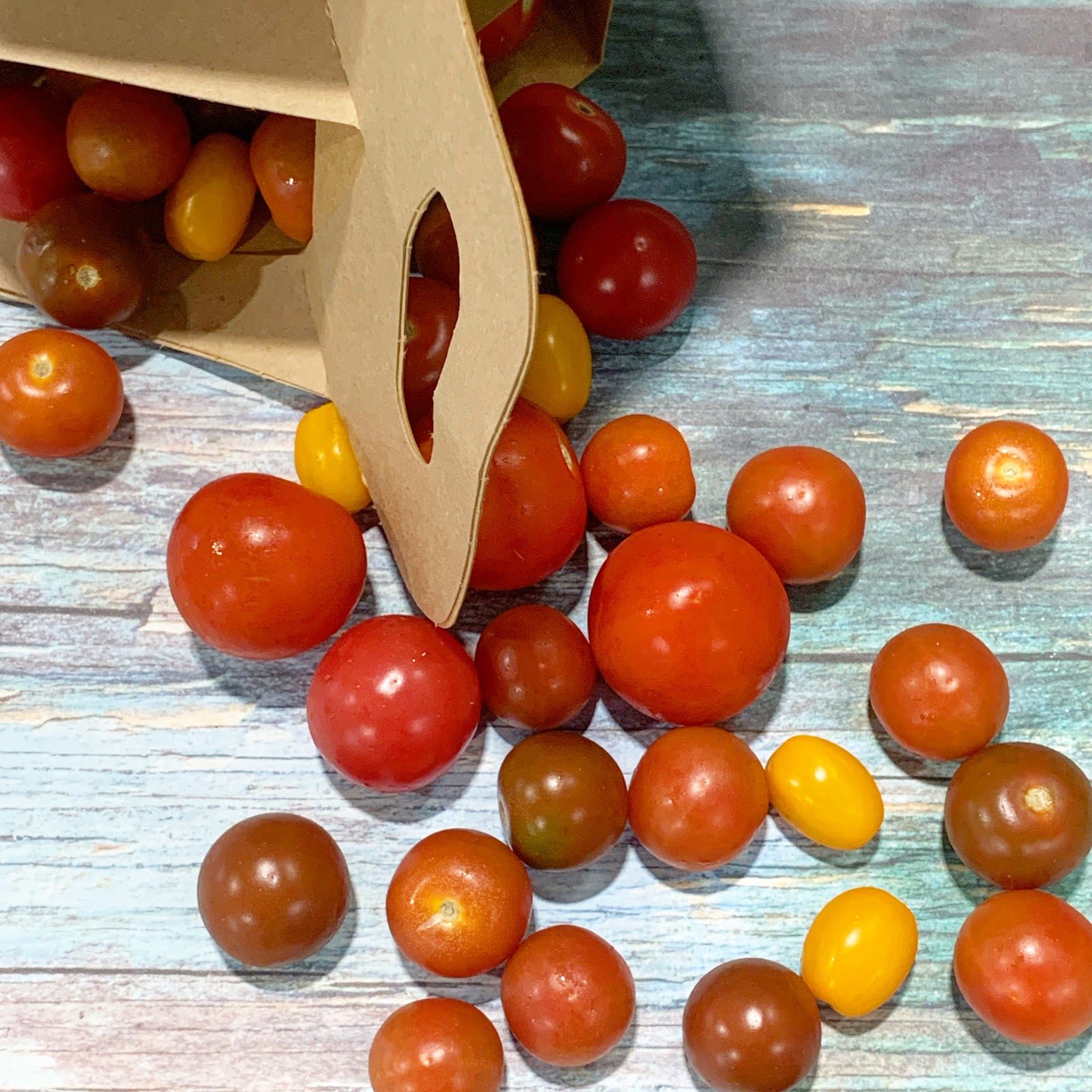 Seasonal ingredients on the counter