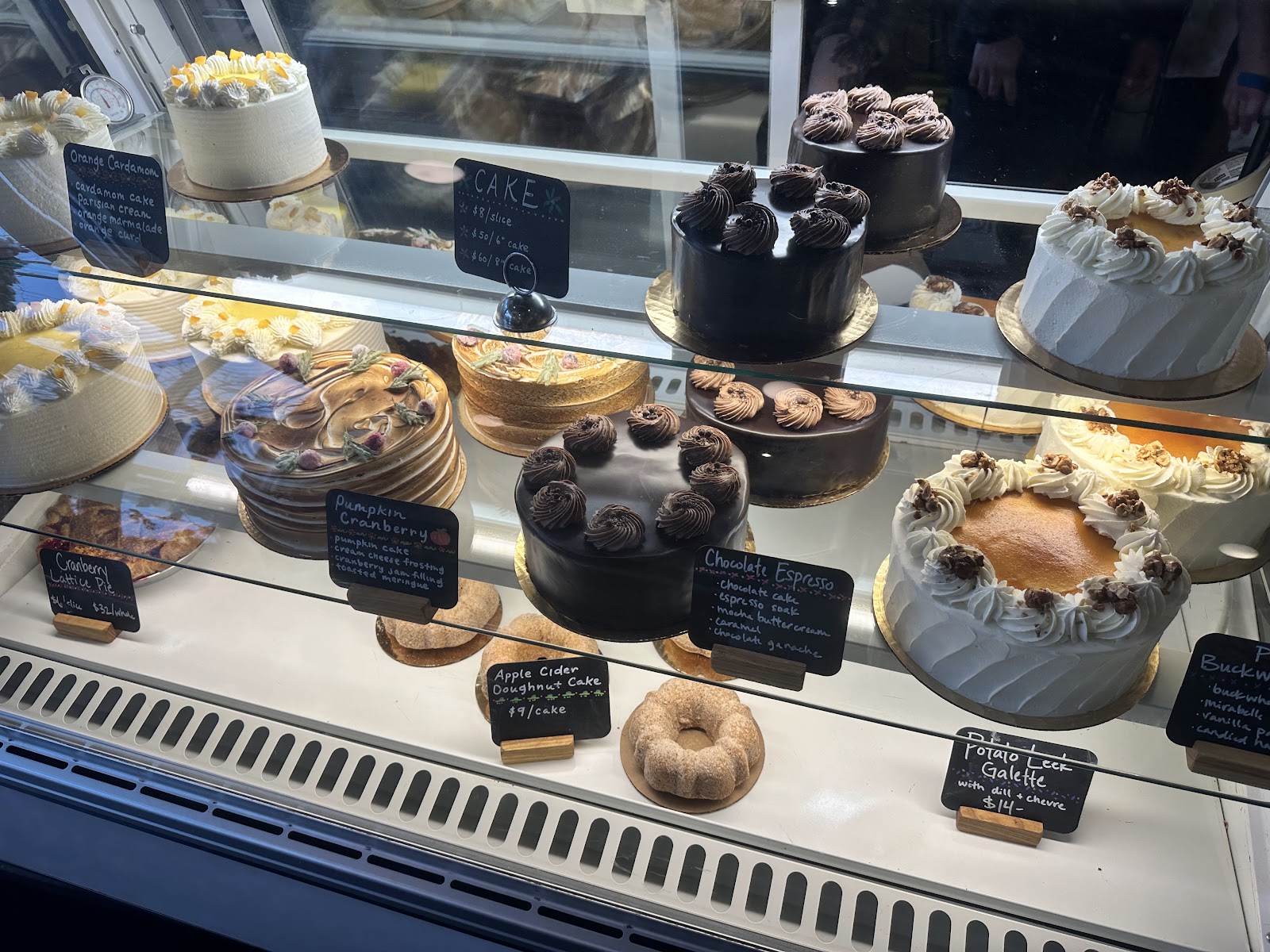 Baked goods at the Williamson Street shop