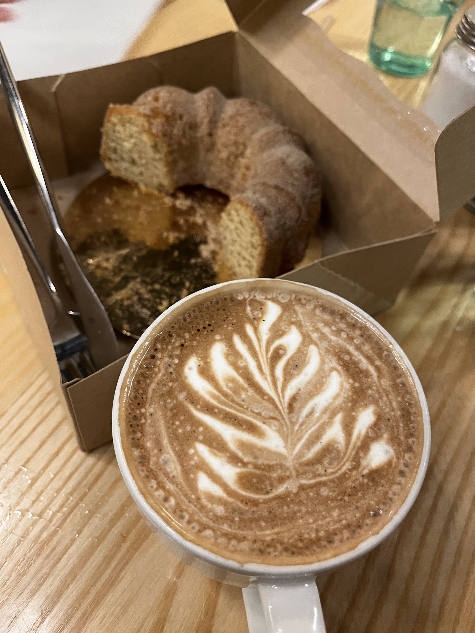Detail of baked goods at Madison Sourdough